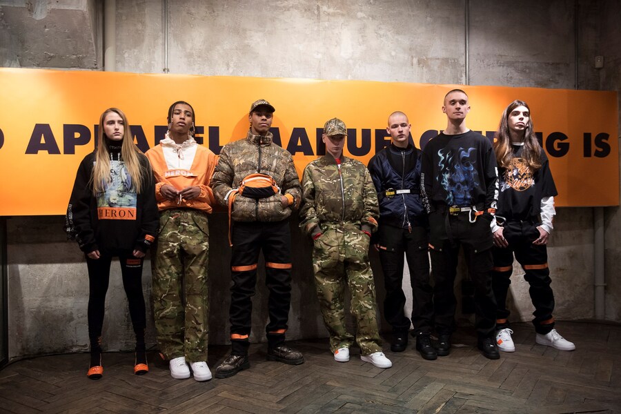 Heron Preston AW17 Menswear Paris Dazed 4