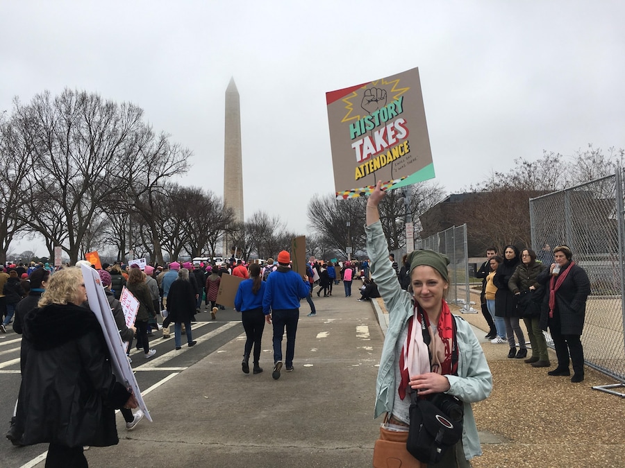 Women’s March Washington D.C protest 3