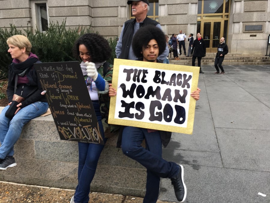 Women’s March Washington D.C protest