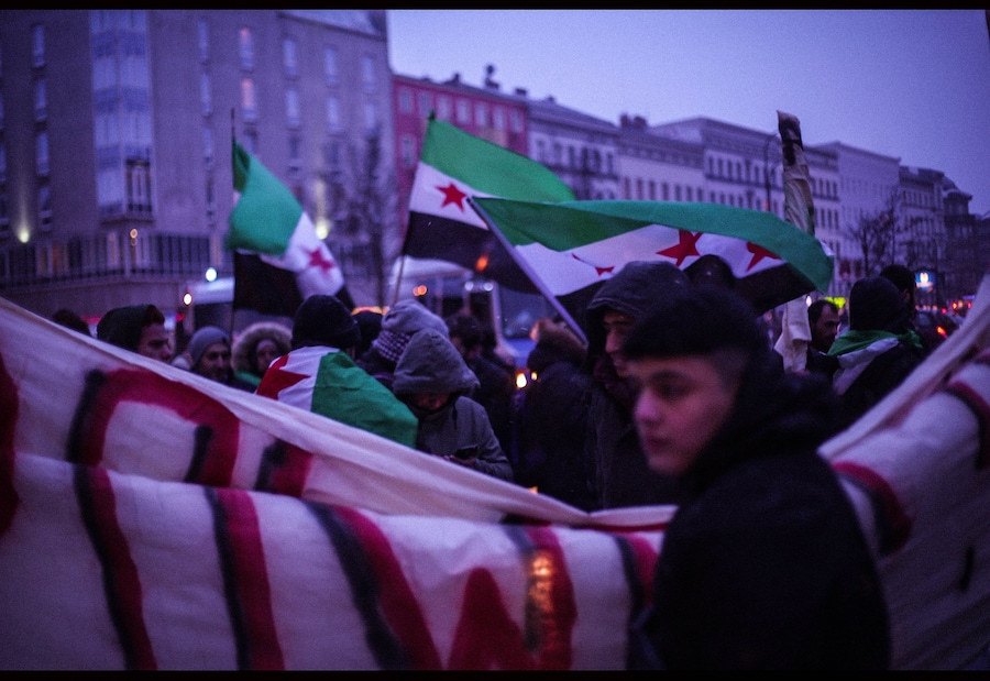 SYRIA PROTEST BERLIN D-1 2