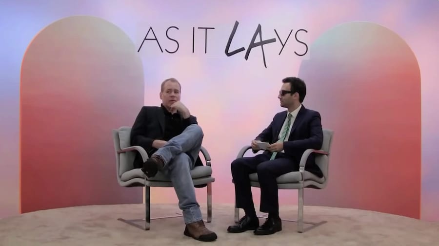 Bret Easton Ellis and Alex Israel
