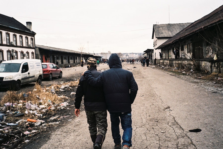Refugees Belgrade January 2017 3