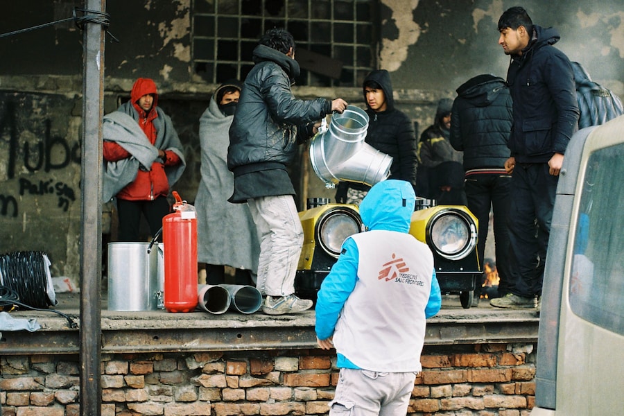 Refugees Belgrade January 2017 6