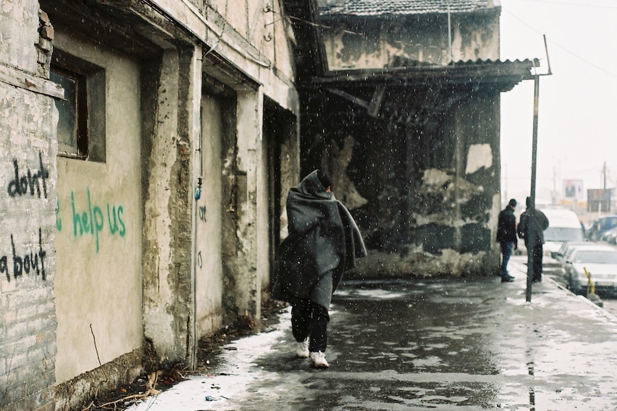 Refugees Belgrade January 2017 10