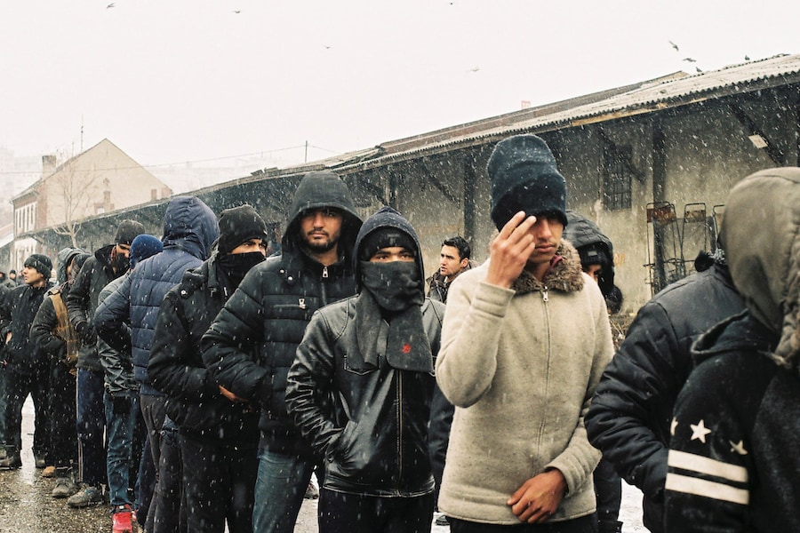 Refugees Belgrade January 2017 13