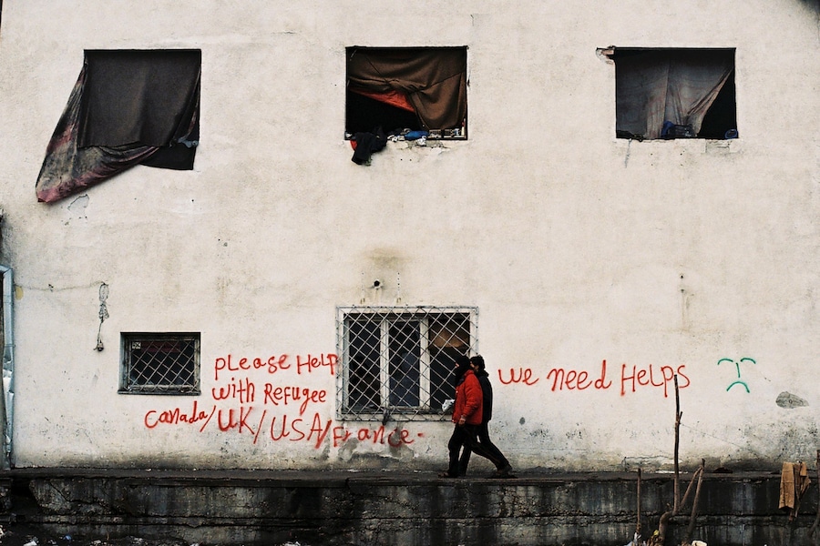 Refugees Belgrade January 2017 15