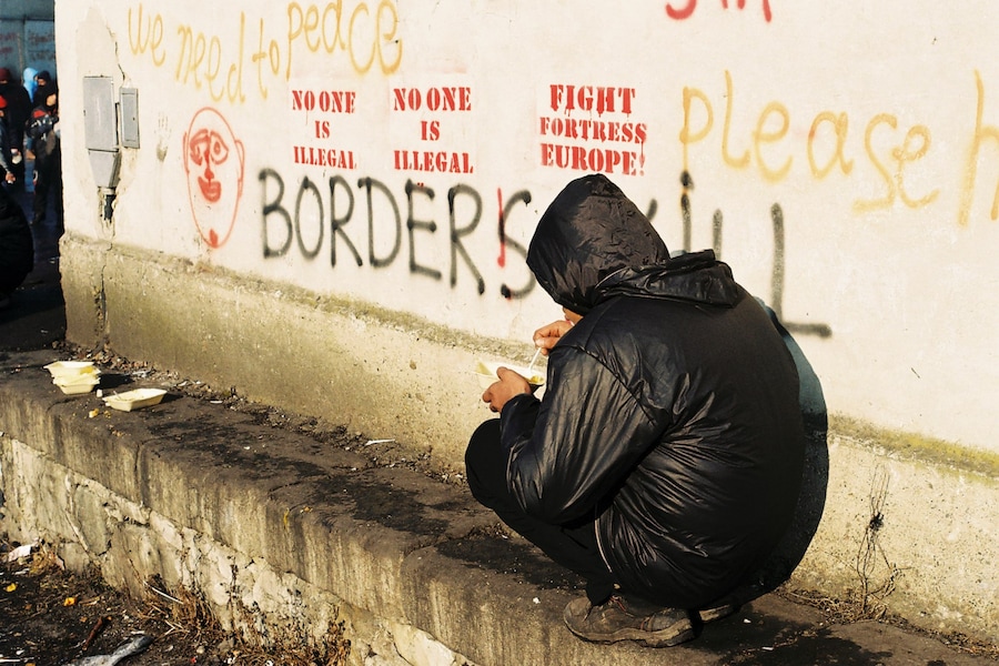 Refugees Belgrade January 2017 27
