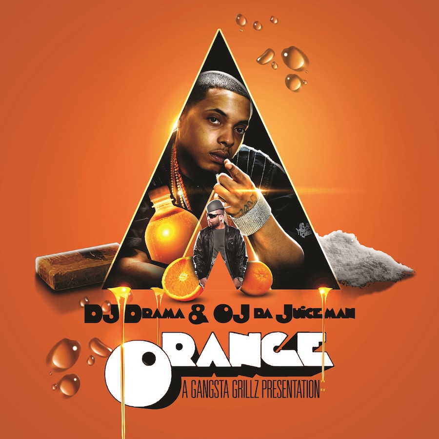DJ Drama _ OJ Da Juiceman – Orange – Design by Kid 7