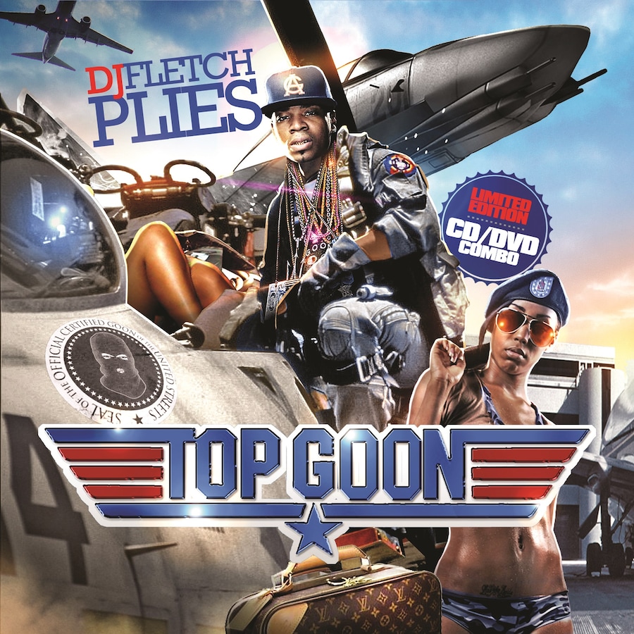 Plies _ DJ Fletch - Top Goon - Design by Kid Eight 11