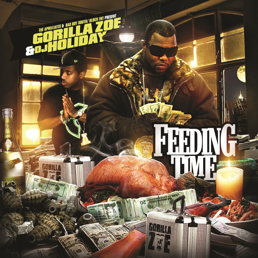 Gorilla Zoe _ DJ Holiday – Feeding Time – Design b 14