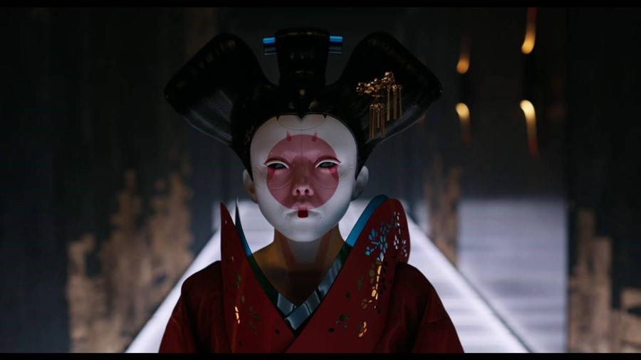 Ghost in the Shell geisha