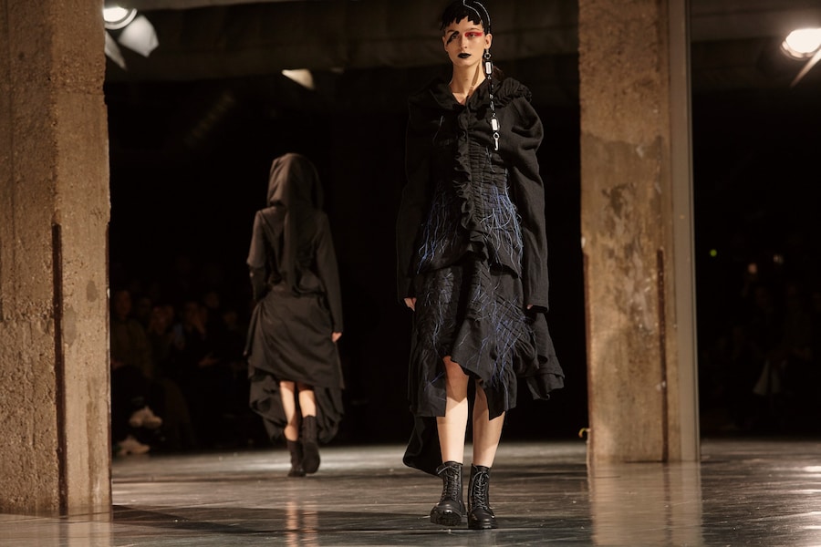 Yohji Yamamoto AW17 womenswear paris dazed 18