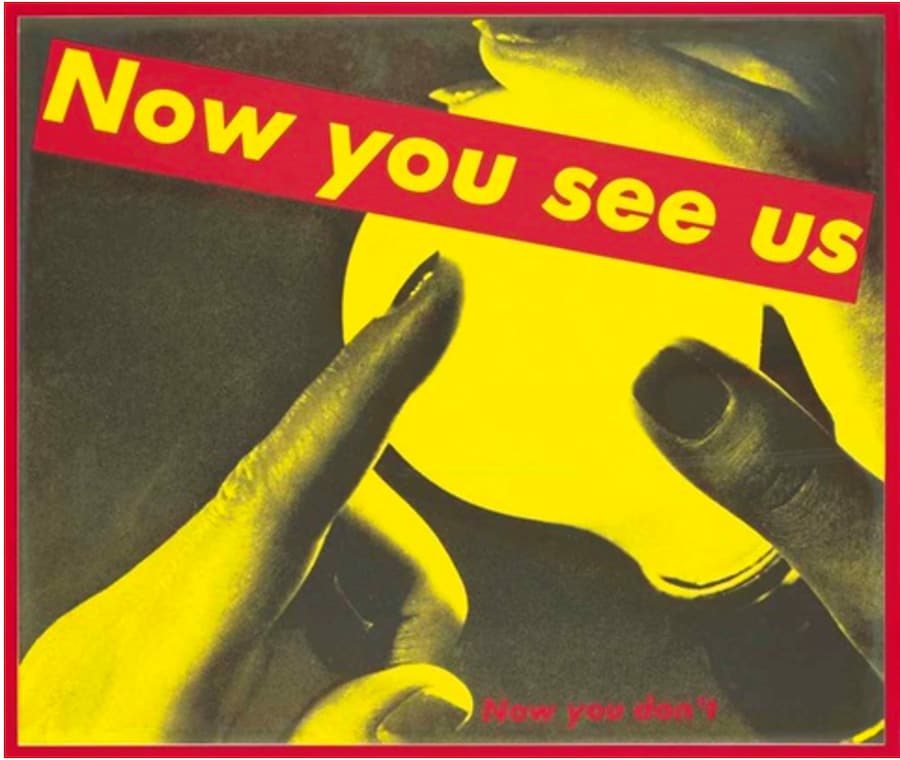 Barbara Kruger, Double Take 3