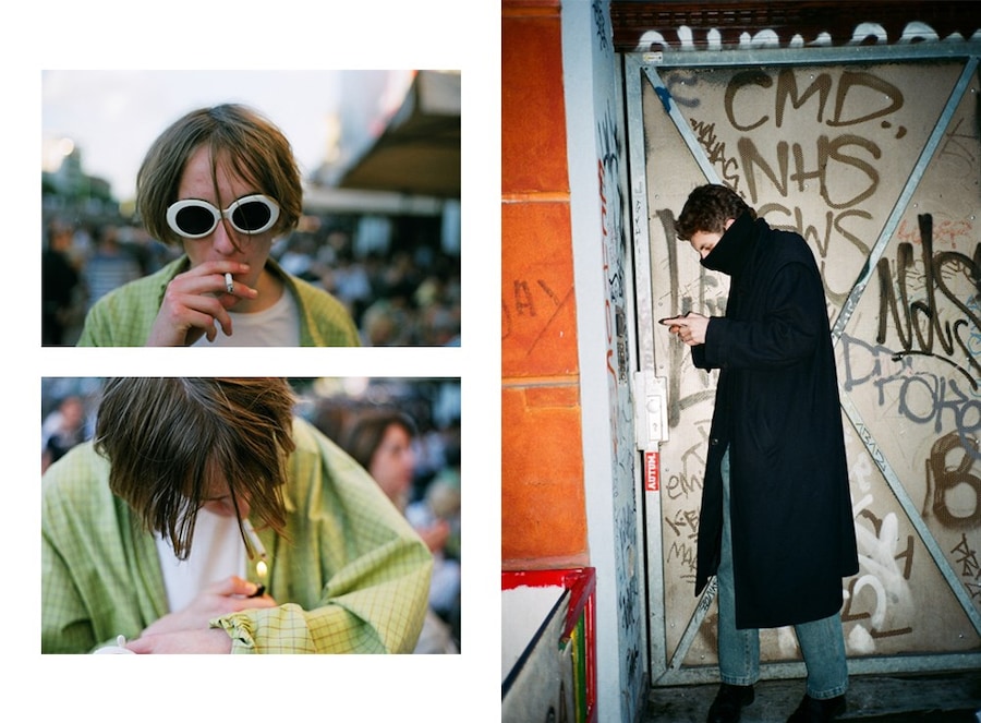 Nick Offord male models at fashion week diary 26