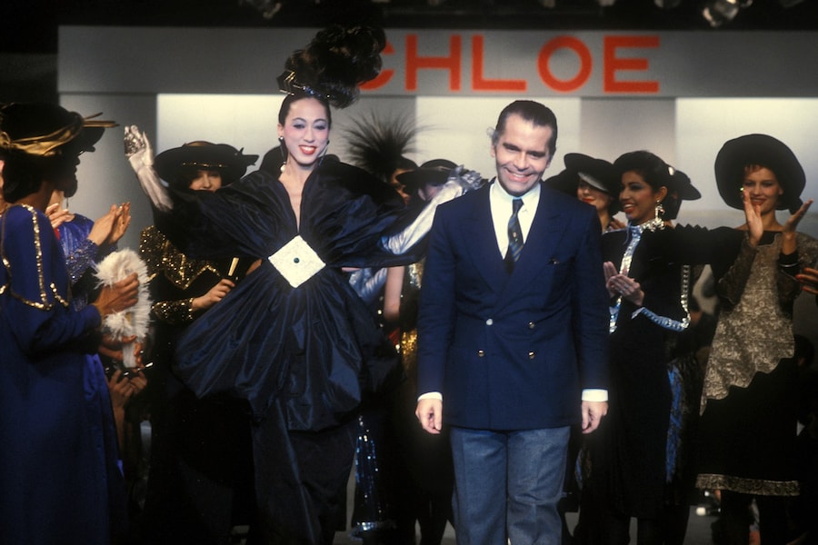 Karl Lagerfeld, Chlo&#233; AW83 22