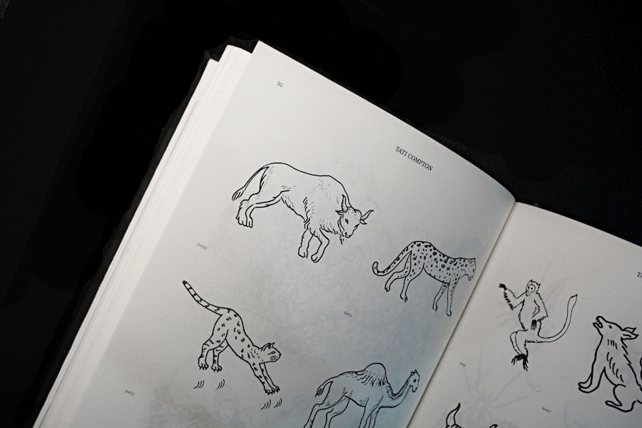 Tati Compton, courtesy of Sang Bleu 6