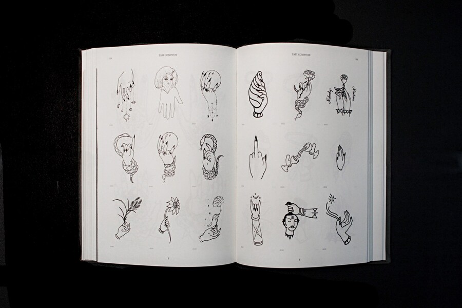 Tati Compton, courtesy of Sang Bleu 7