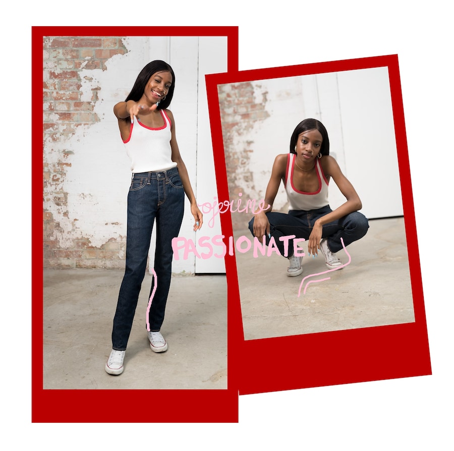 Ojerime gal-dem Levi’s Dazed 0