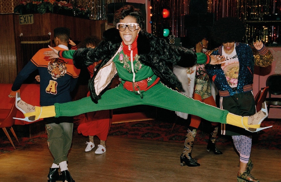 gucci pre-fall black campaign dance soul 5