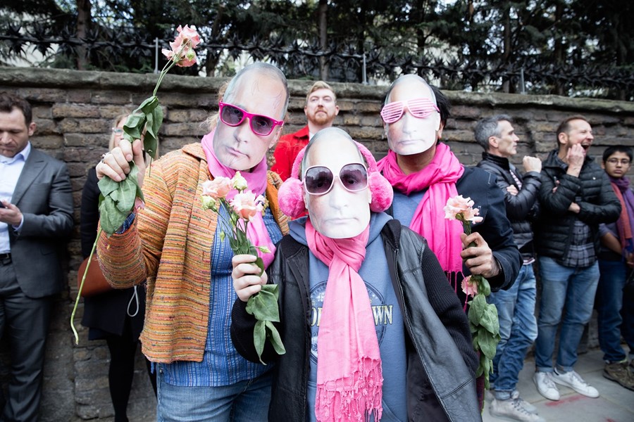 London Protests Chechnya S Gay Concentration Camps Dazed