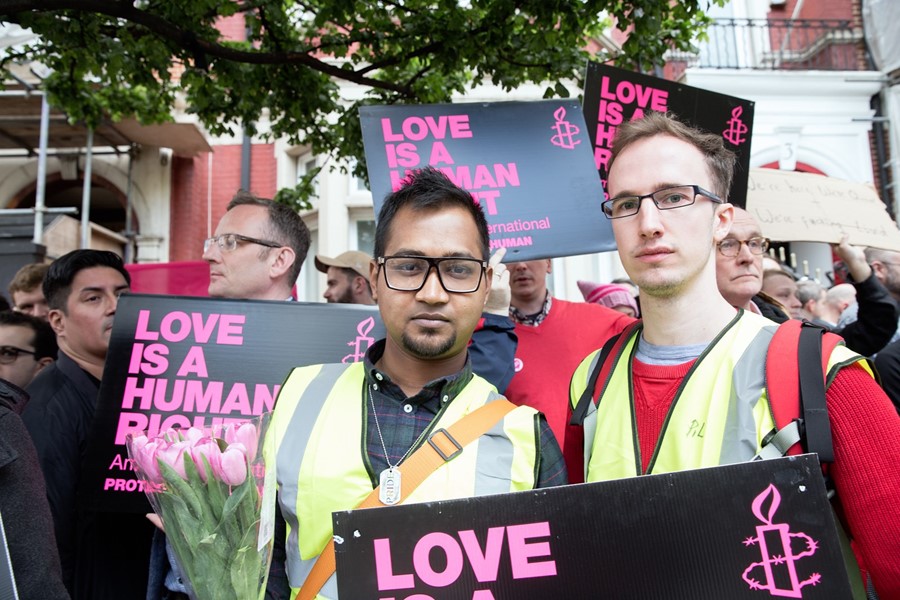 London Protests Chechnya S Gay Concentration Camps Dazed