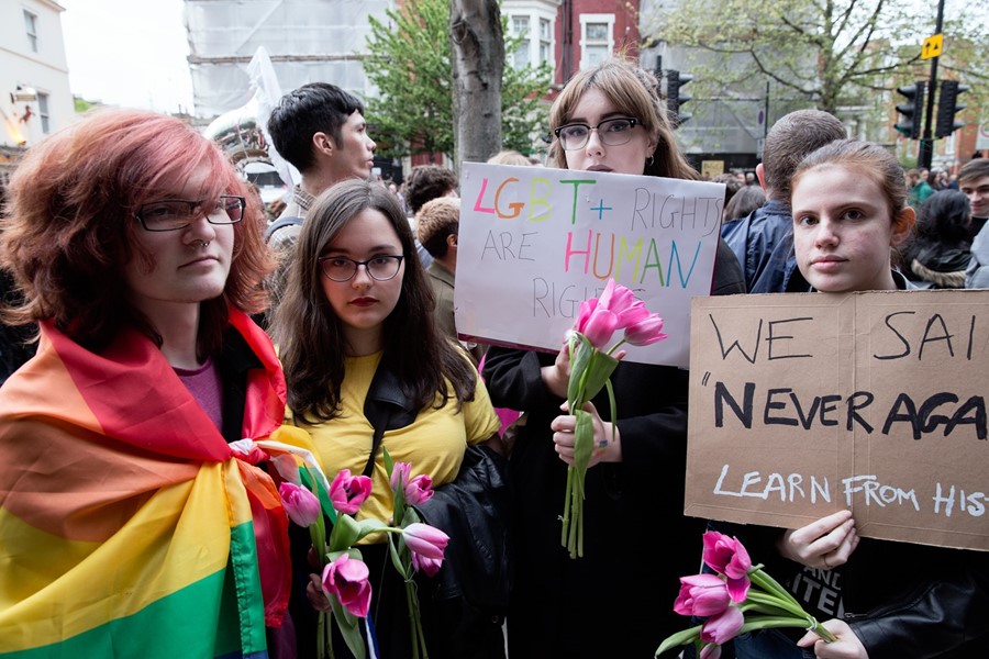 London Protests Chechnya S Gay Concentration Camps Dazed