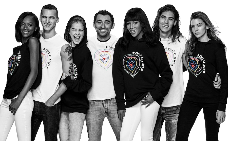 diesel naomi campbell charity child video 3
