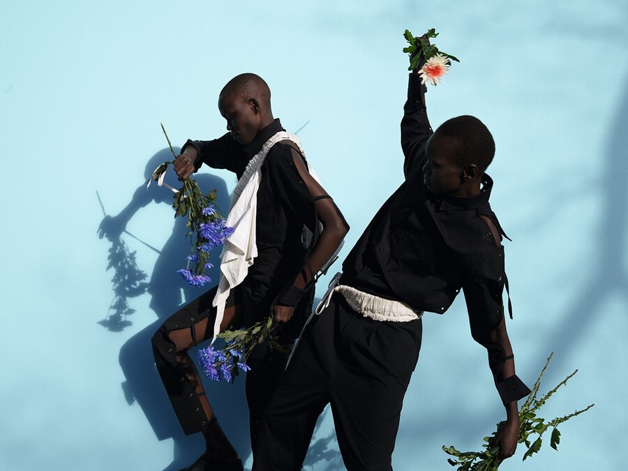 Grace Bol and Alek Wek - spring/summer 2017 4