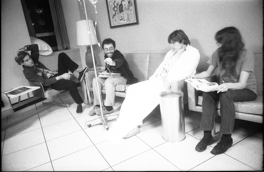 Richard Lloyd in the hospital 1977 - photography by GODLIS 1