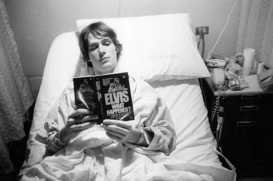 Richard Lloyd in the hospital 1977 - photography by GODLIS 4