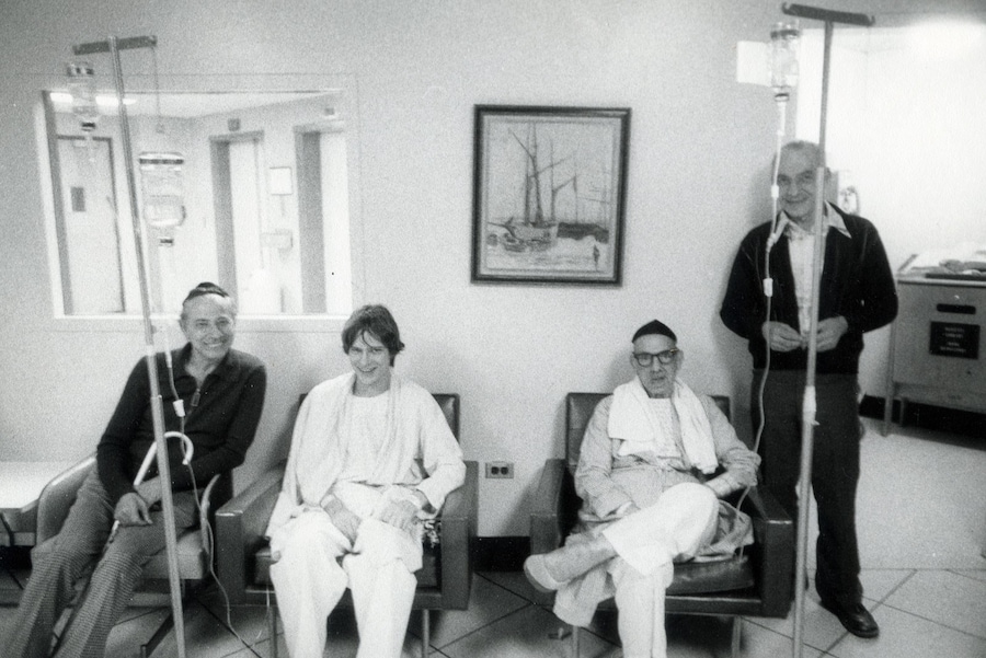 Richard Lloyd in the hospital 1977 - photography by GODLIS 9