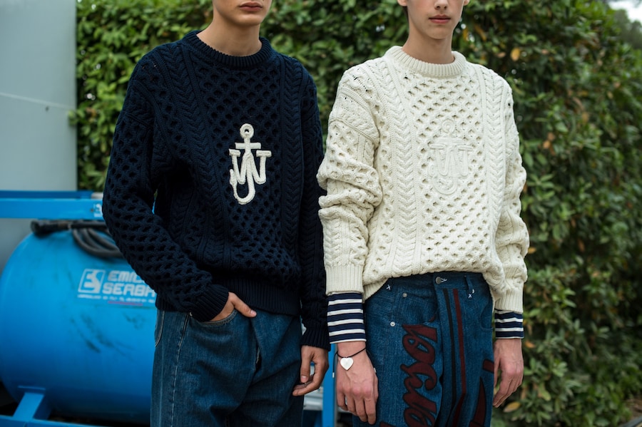 jw anderson ss18 florence pitti uomo guest designer 22