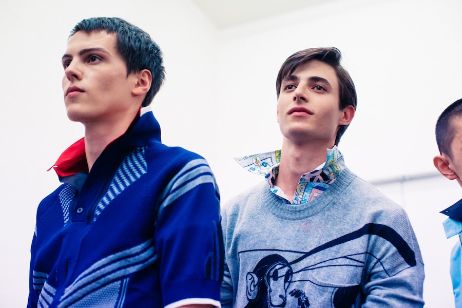 prada ss18 show milan menswear comic james jean 20