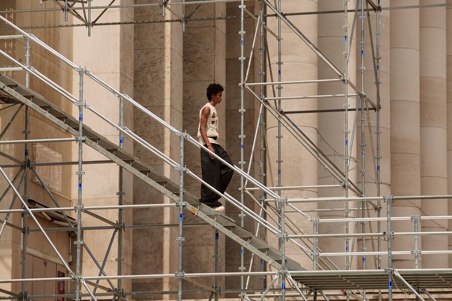 Rick Owens SS18 menswear paris show backstage 29