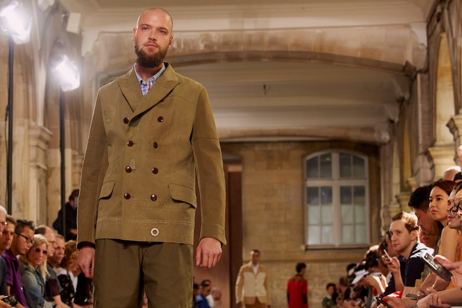 Junya Watanabe Man SS18 menswear paris show 12