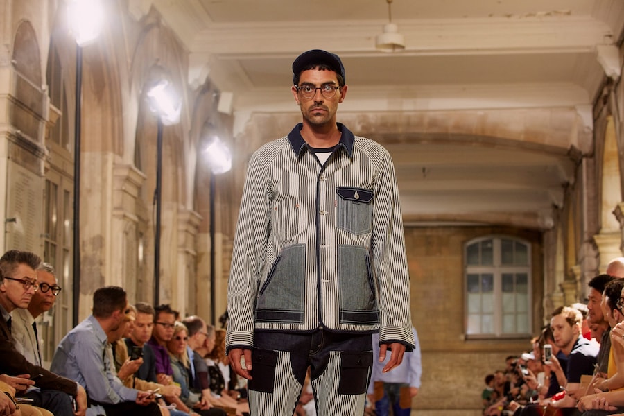 Junya Watanabe Man SS18 menswear paris show 1