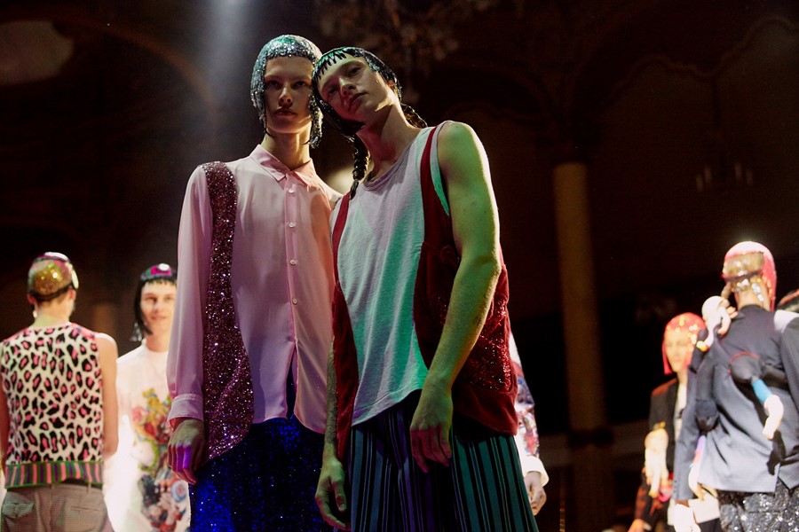 Why Comme's menswear rave was one of the season's best shows