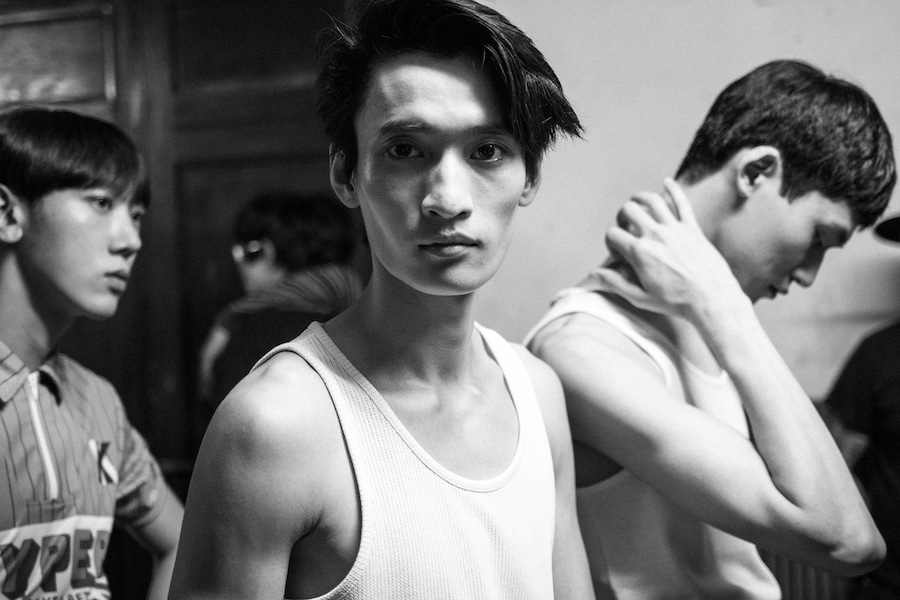 Kenzo SS18 mens womens paris show backstage 10