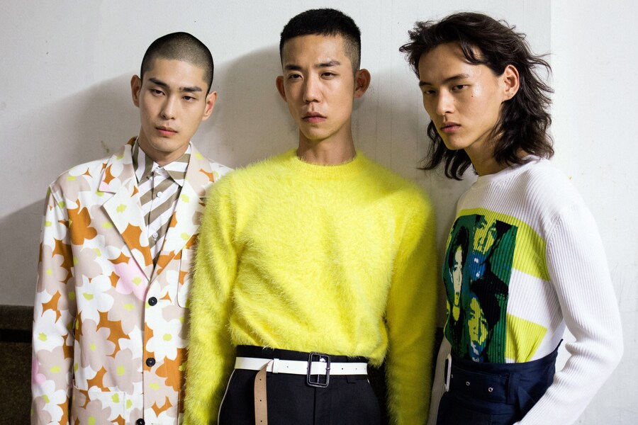 Kenzo SS18 mens womens paris show backstage 16