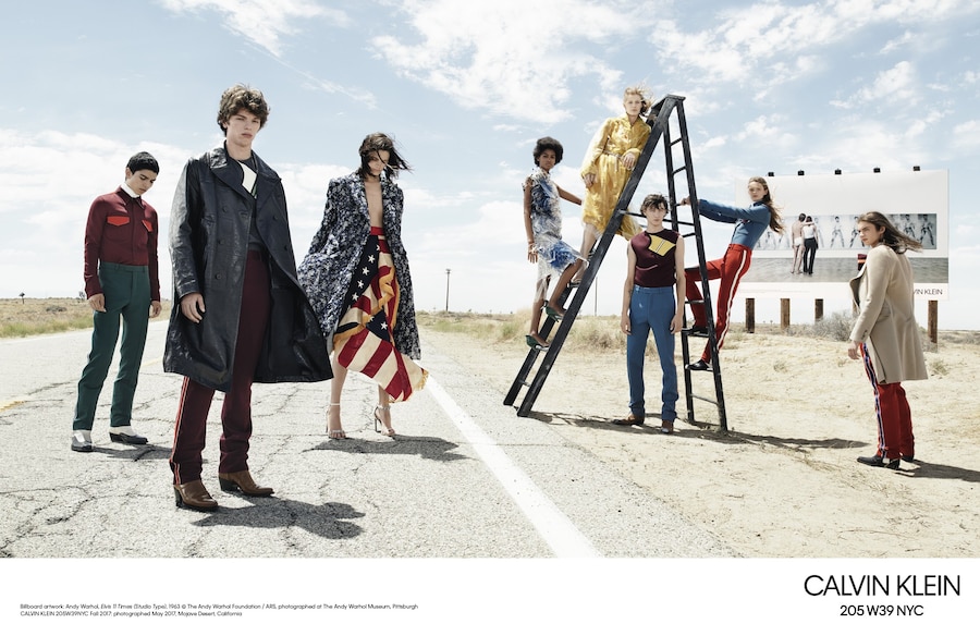 calvin klein aw17 campaign willy-vanderperre raf simons 0