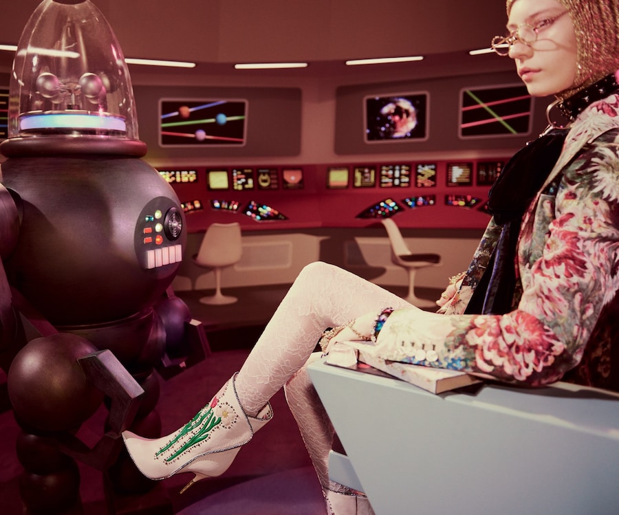 Gucci alessandro michele glen luchford sci-fi aliens 12