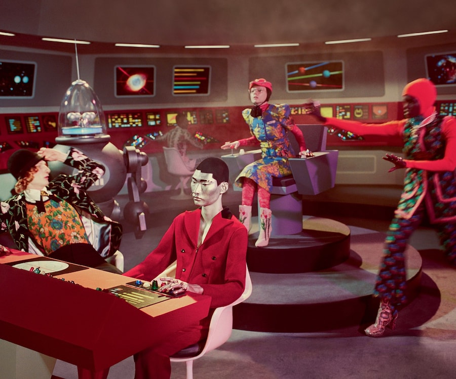 Gucci alessandro michele glen luchford sci-fi aliens 13