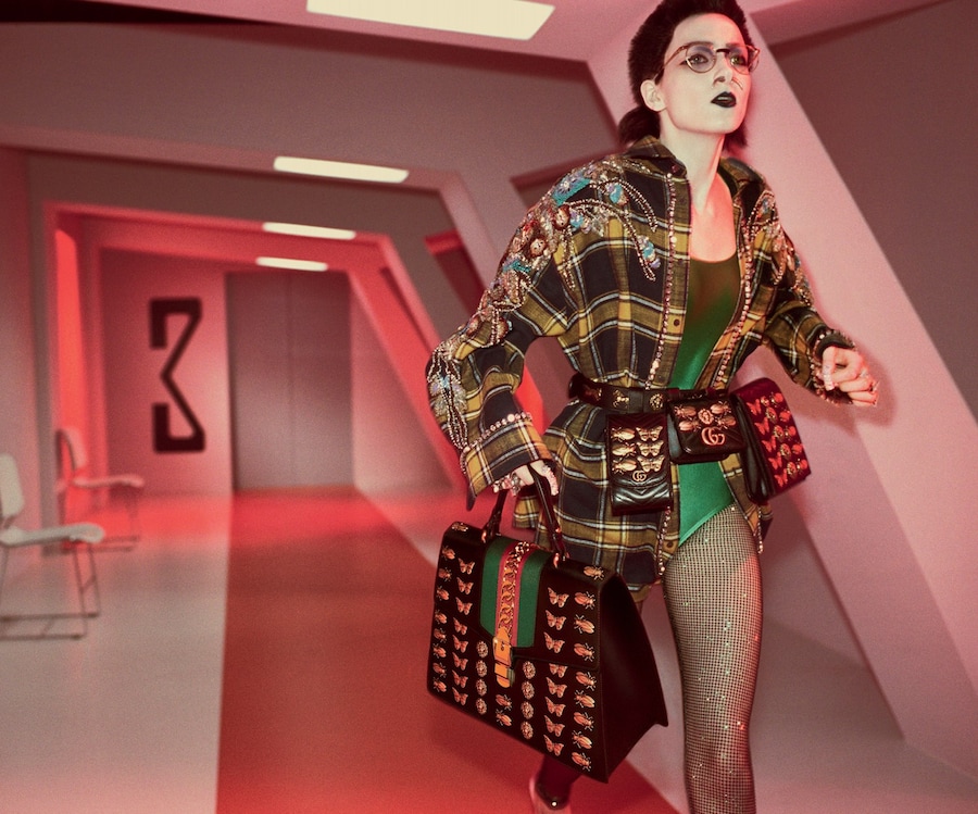 Gucci alessandro michele glen luchford sci-fi aliens 14