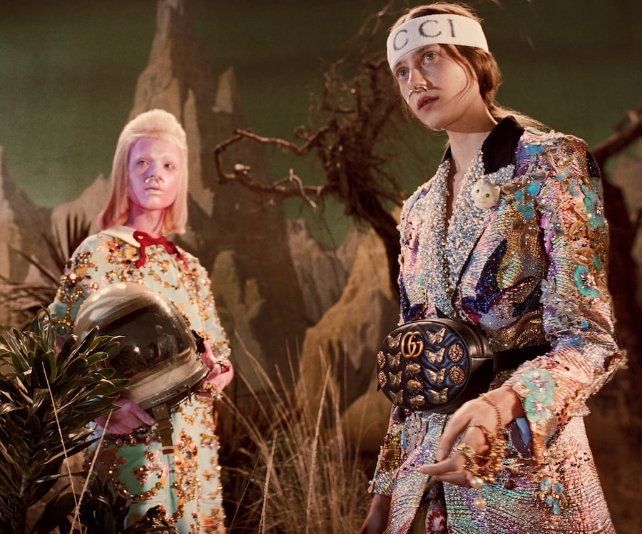 Gucci alessandro michele glen luchford sci-fi aliens 15