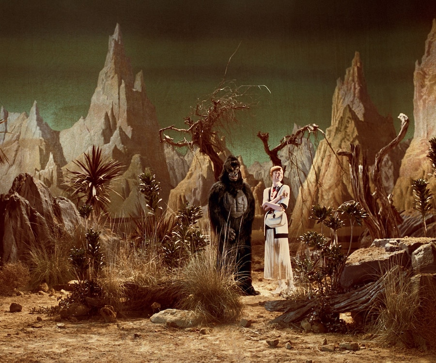 Gucci alessandro michele glen luchford sci-fi aliens 21