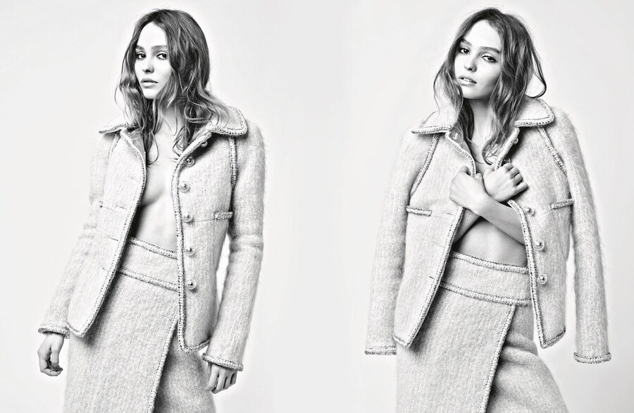 chanel campaign lagerfeld lilyrose depp cara delevingne aw17 2