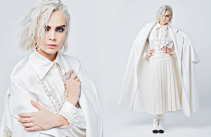 chanel campaign lagerfeld lilyrose depp cara delevingne aw17 4