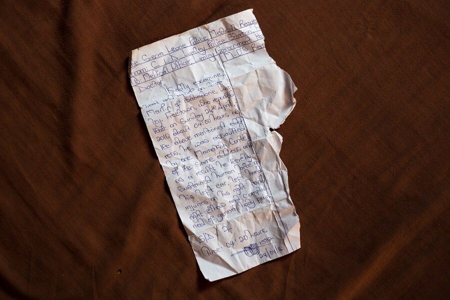 Lee Price, Sierra Leone 12