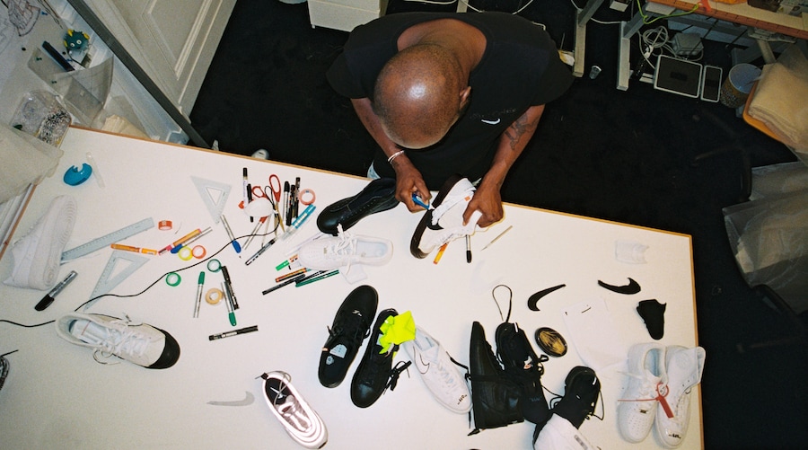 virgil abloh nike the ten collaboration chuck taylor jordans 0