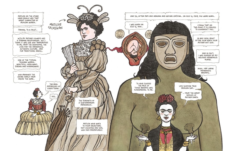 Frida Kahlo The Story of Her Life [pg.8-9] &#169; Vanna 0